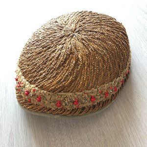 Frances & Walter Nelkin Vintage Straw Hat